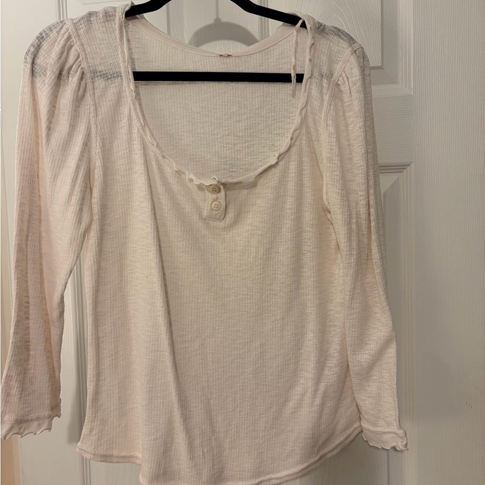 Free People Cream Jaimie Henley. NWT